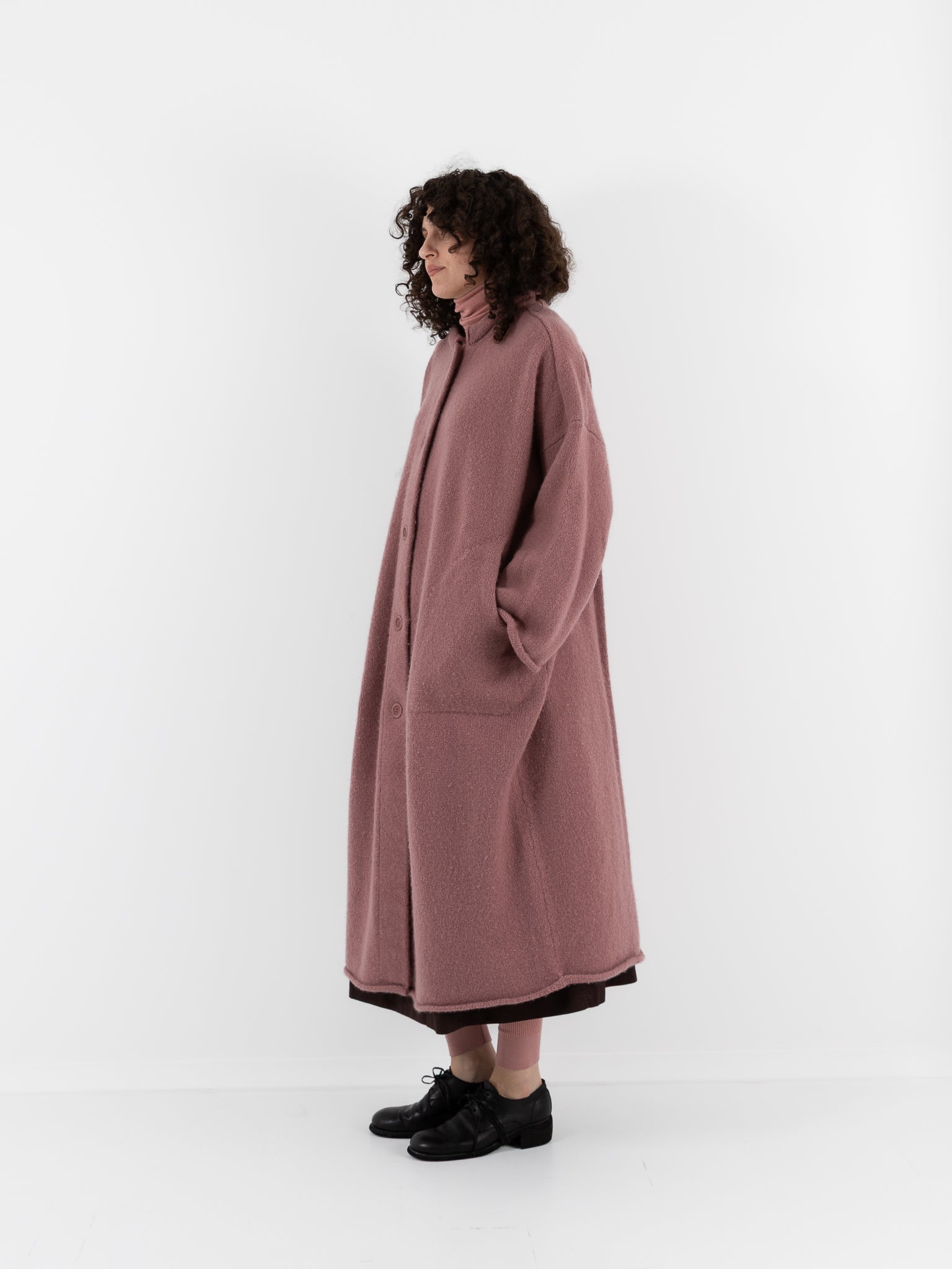 Casey Casey Softy Coat in Pink - CASEY CASEY at Worthwhile - shop COAT