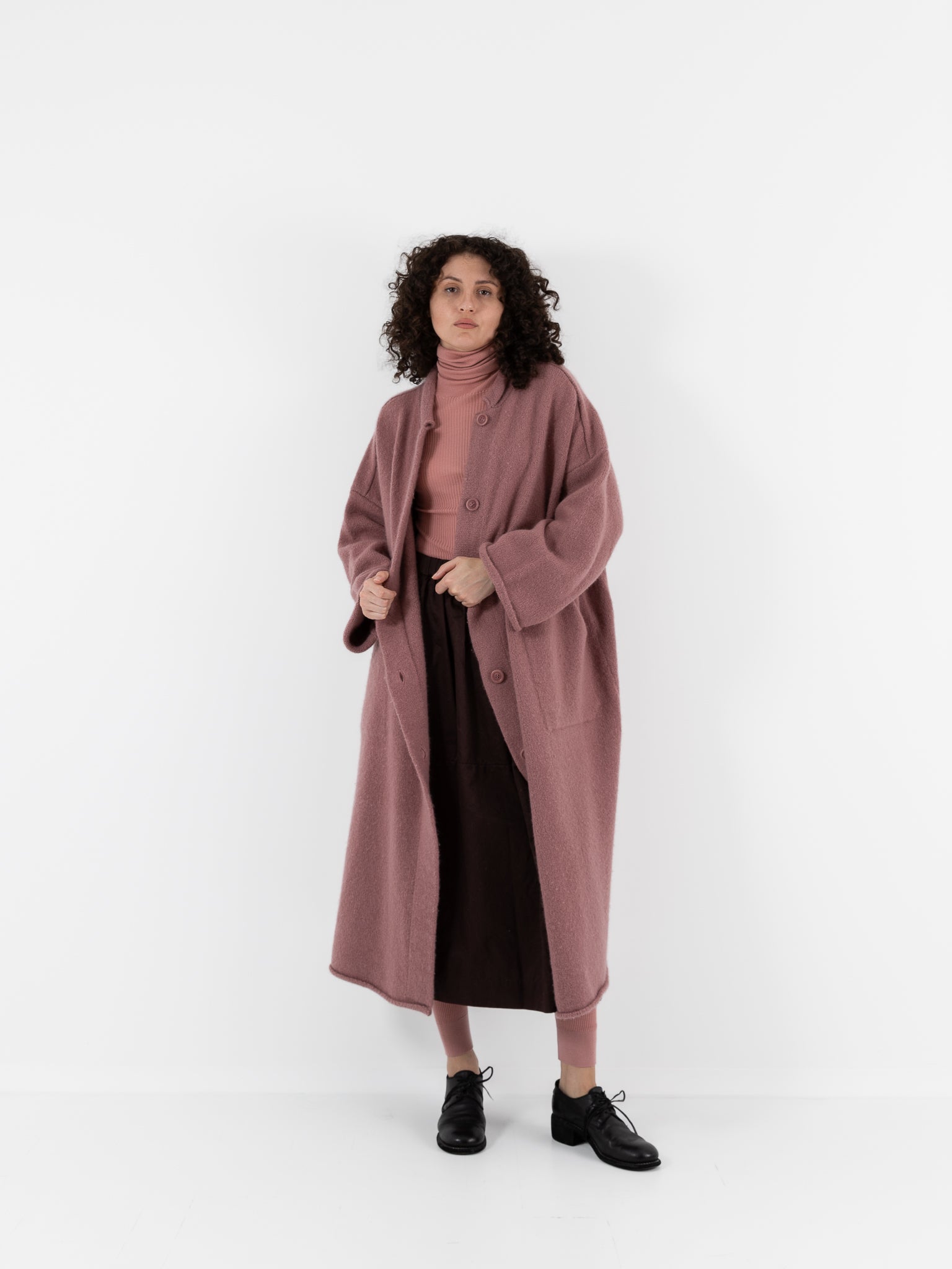 Casey Casey Softy Coat in Pink - CASEY CASEY at Worthwhile - shop COAT