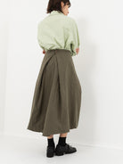Casey Casey Moon Skirt, Olive - Worthwhile, Inc.