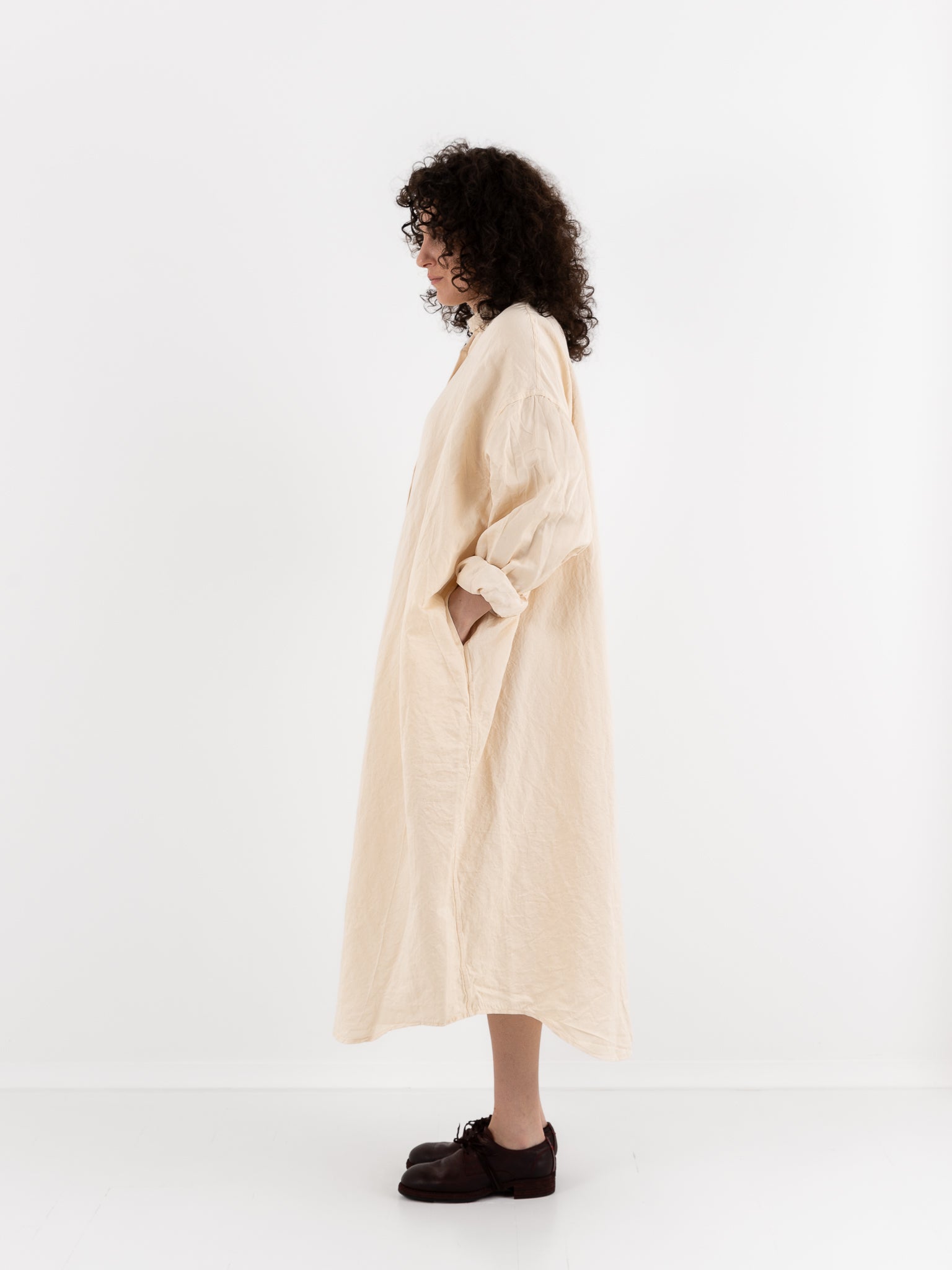 Casey Casey Tippy Dress in Natural - CASEY CASEY at Worthwhile - shop DRESS