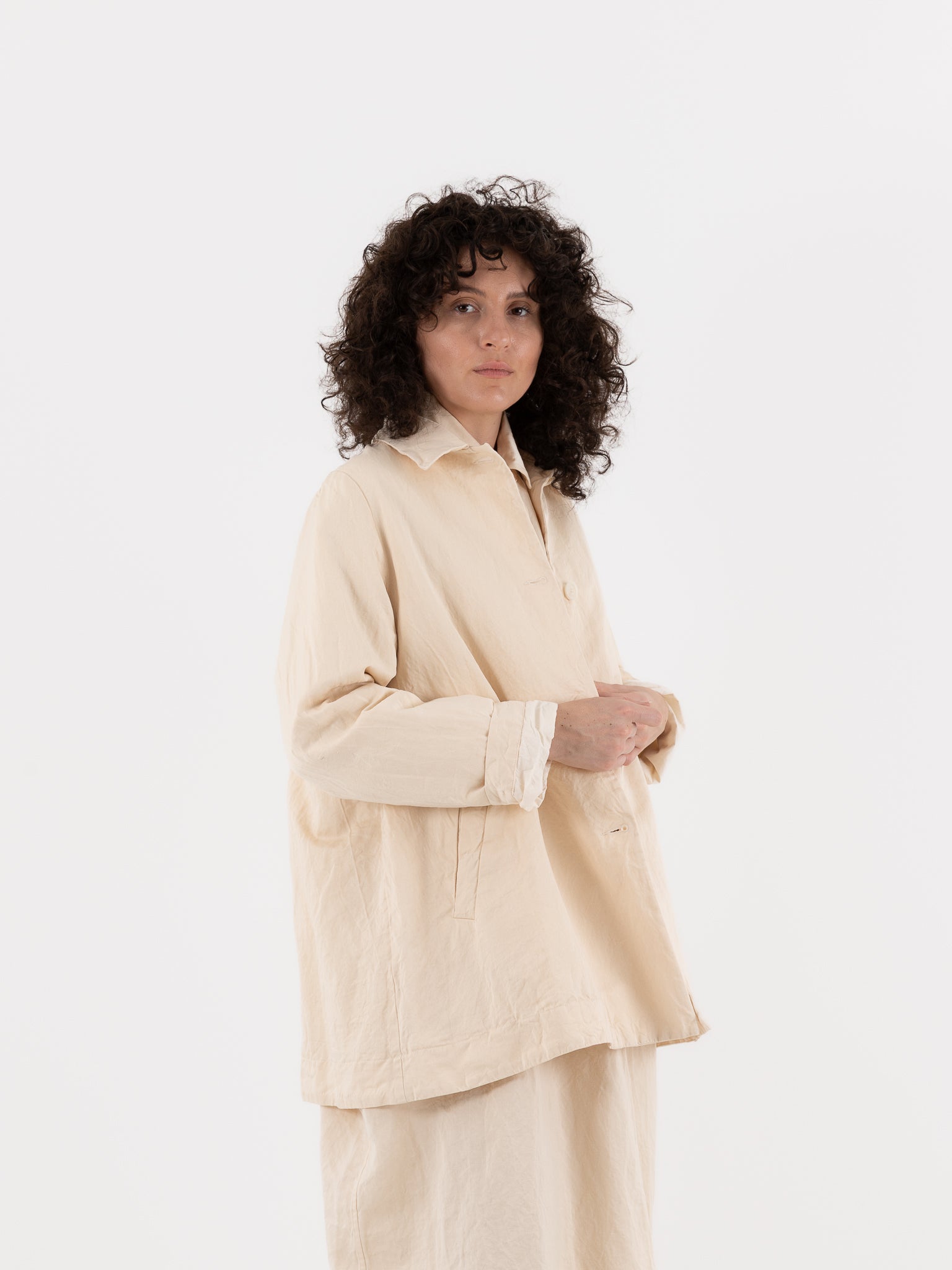Casey Casey Soleil Jacket in Natural - CASEY CASEY at Worthwhile - shop JACKET