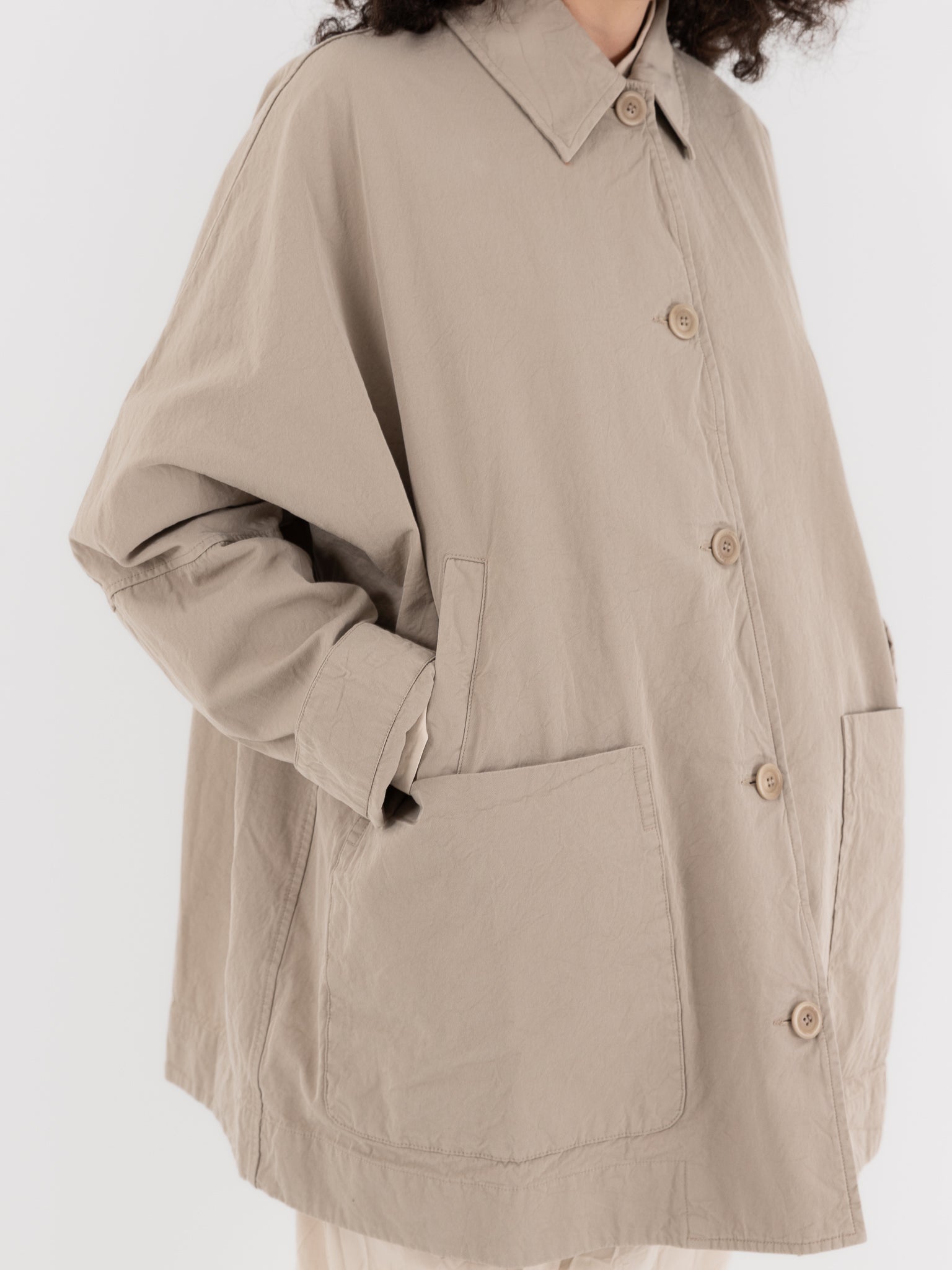 Casey Casey Tatiana Jacket in Oatmeal at Worthwhile