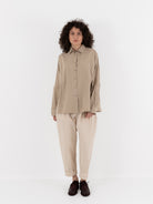 Casey Casey Waga Shirt in Oatmeal - CASEY CASEY at Worthwhile - shop TOP