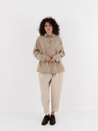 Casey Casey Waga Shirt in Oatmeal - CASEY CASEY at Worthwhile - shop TOP