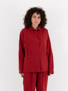 Casey Casey Waga Shirt in Rusty - CASEY CASEY at Worthwhile - shop TOP