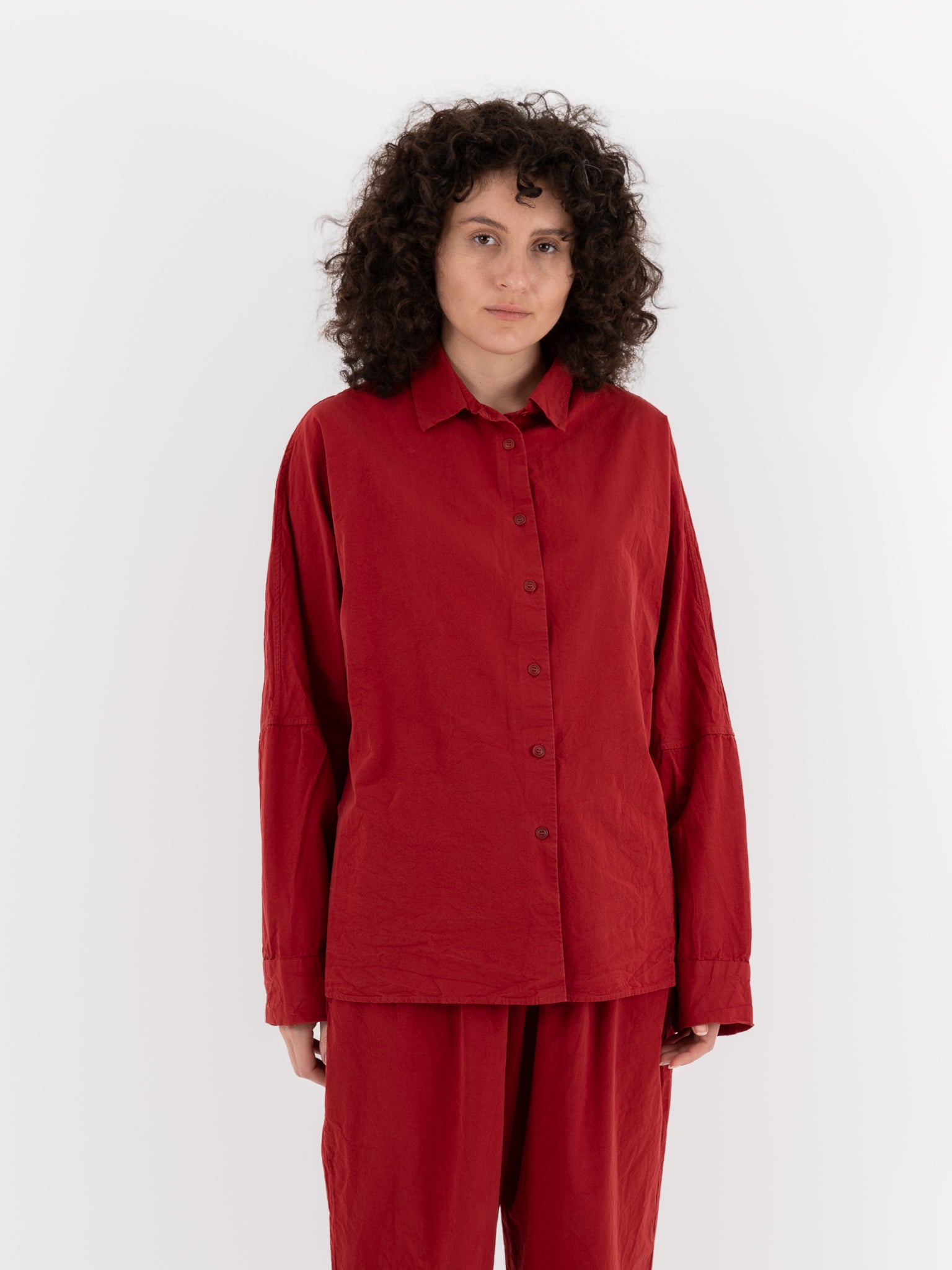 Casey Casey Waga Shirt in Rusty - CASEY CASEY at Worthwhile - shop TOP