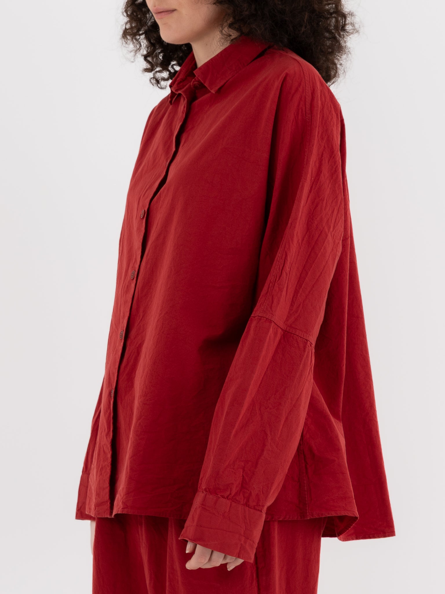 Casey Casey Waga Shirt in Rusty - CASEY CASEY at Worthwhile - shop TOP