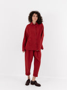 Casey Casey Waga Shirt in Rusty - CASEY CASEY at Worthwhile - shop TOP