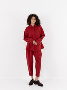 Casey Casey Waga Shirt in Rusty - CASEY CASEY at Worthwhile - shop TOP