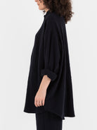 Casey Casey Tippy Shirt in Navy - CASEY CASEY at Worthwhile - shop TOP