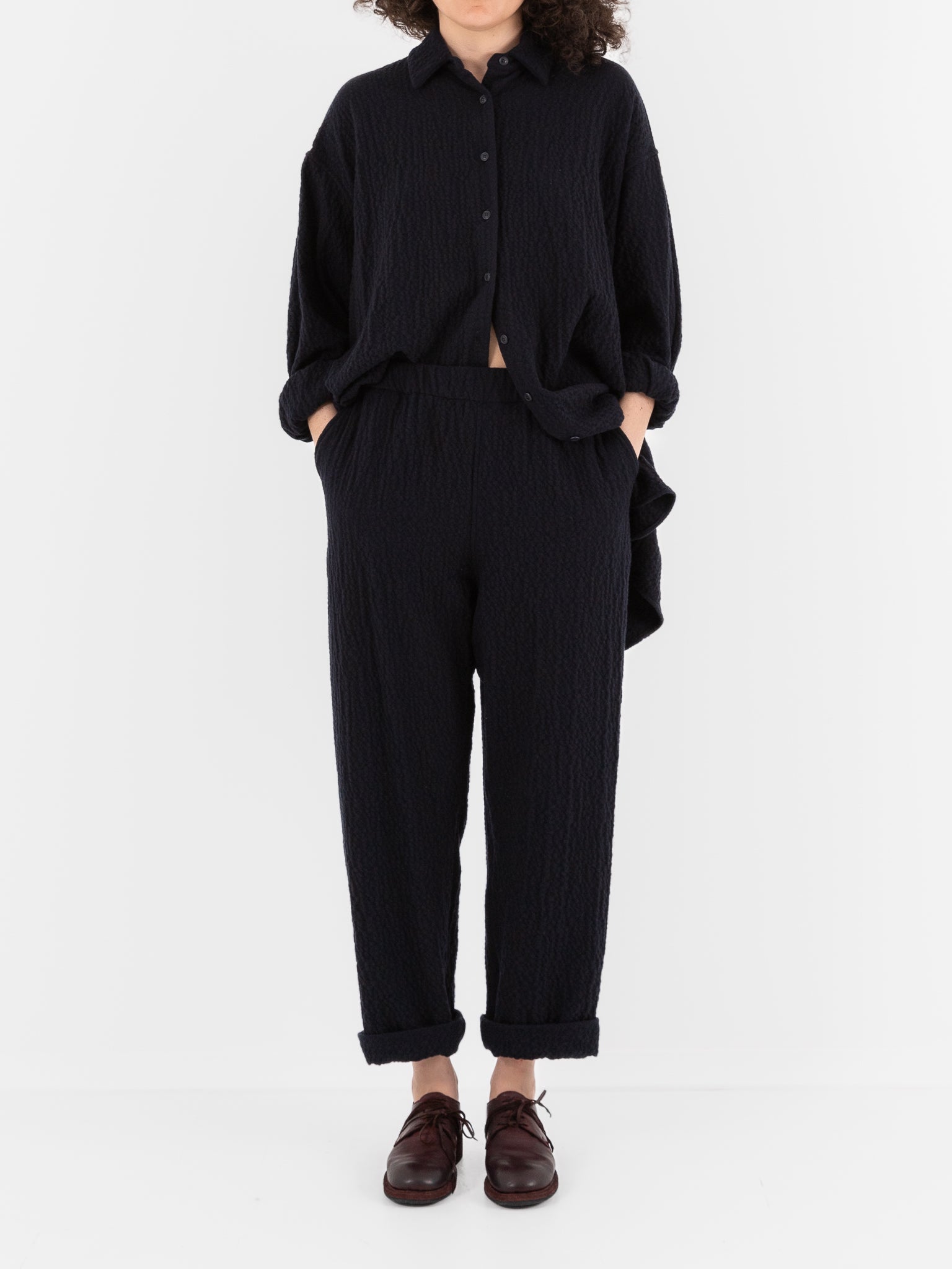 Casey Casey Fabi Pant in Navy - CASEY CASEY at Worthwhile - shop PANT
