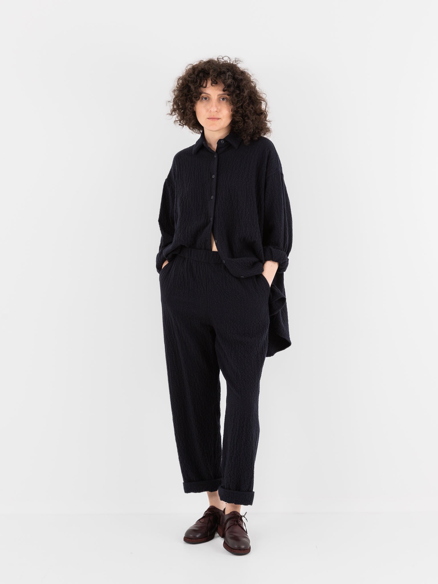 Casey Casey Fabi Pant in Navy - CASEY CASEY at Worthwhile - shop PANT