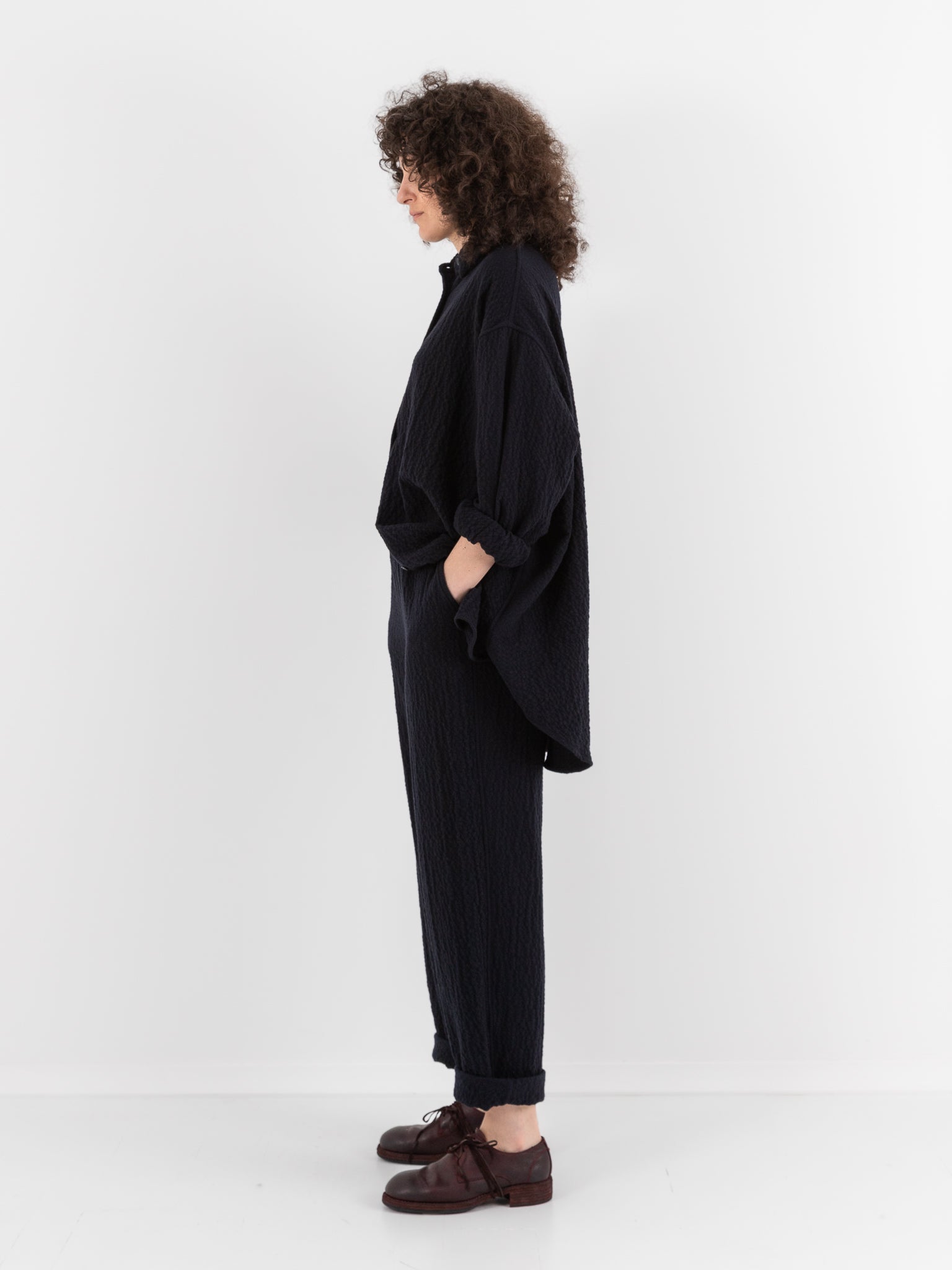 Casey Casey Fabi Pant in Navy - CASEY CASEY at Worthwhile - shop PANT