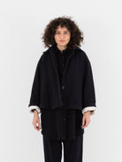 Casey Casey Drays Padded Jacket in Navy - CASEY CASEY at Worthwhile - shop JACKET
