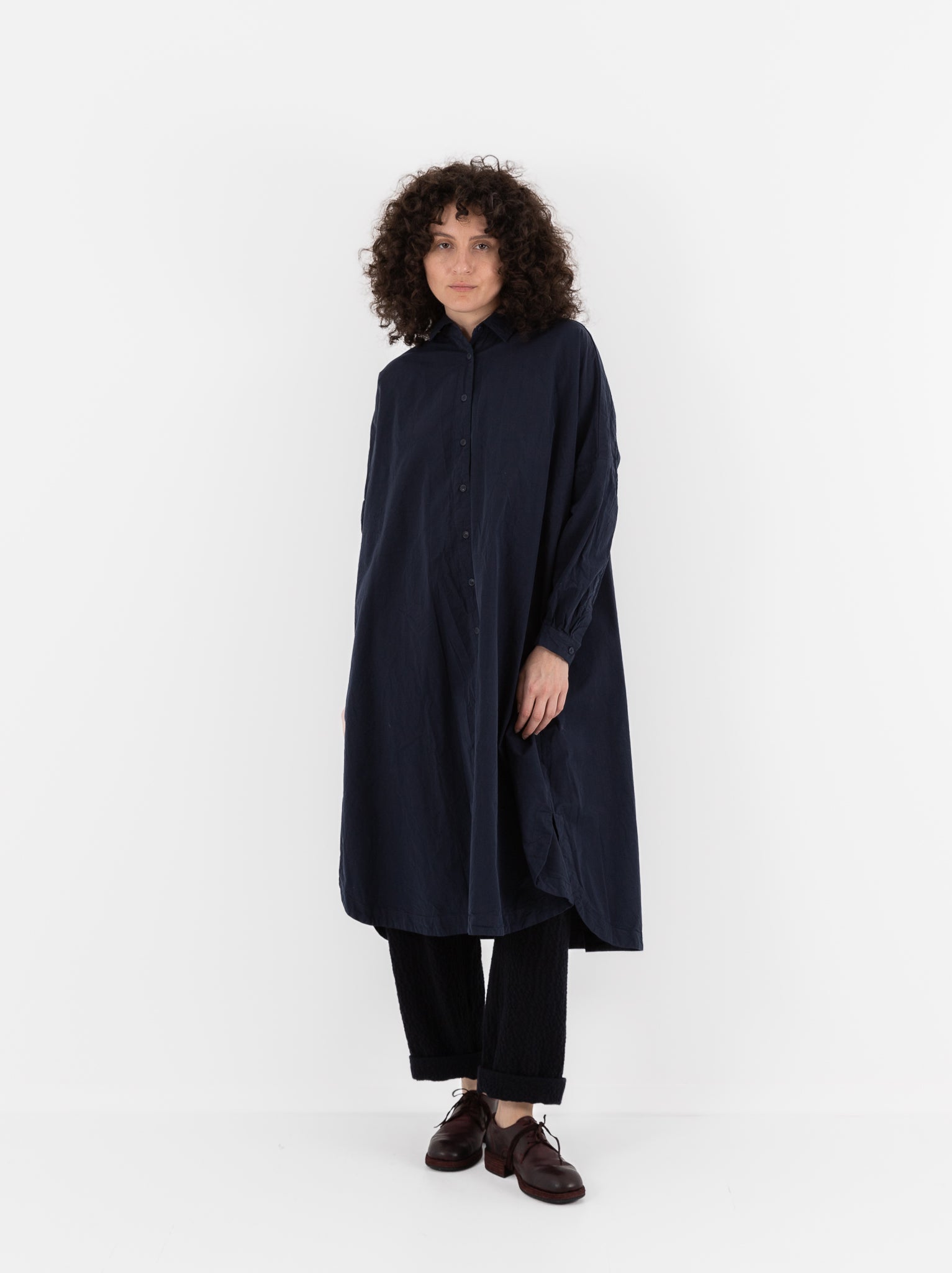 Casey Casey Yuri Dress in Navy - CASEY CASEY at Worthwhile - shop DRESS