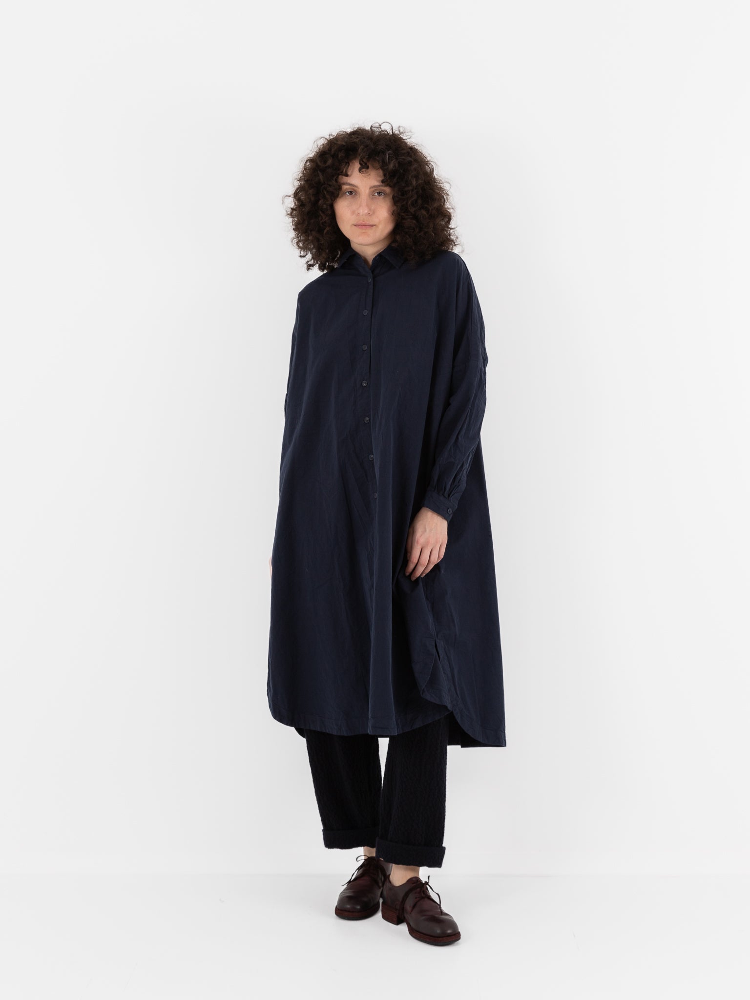 Casey Casey Yuri Dress in Navy - CASEY CASEY at Worthwhile - shop DRESS