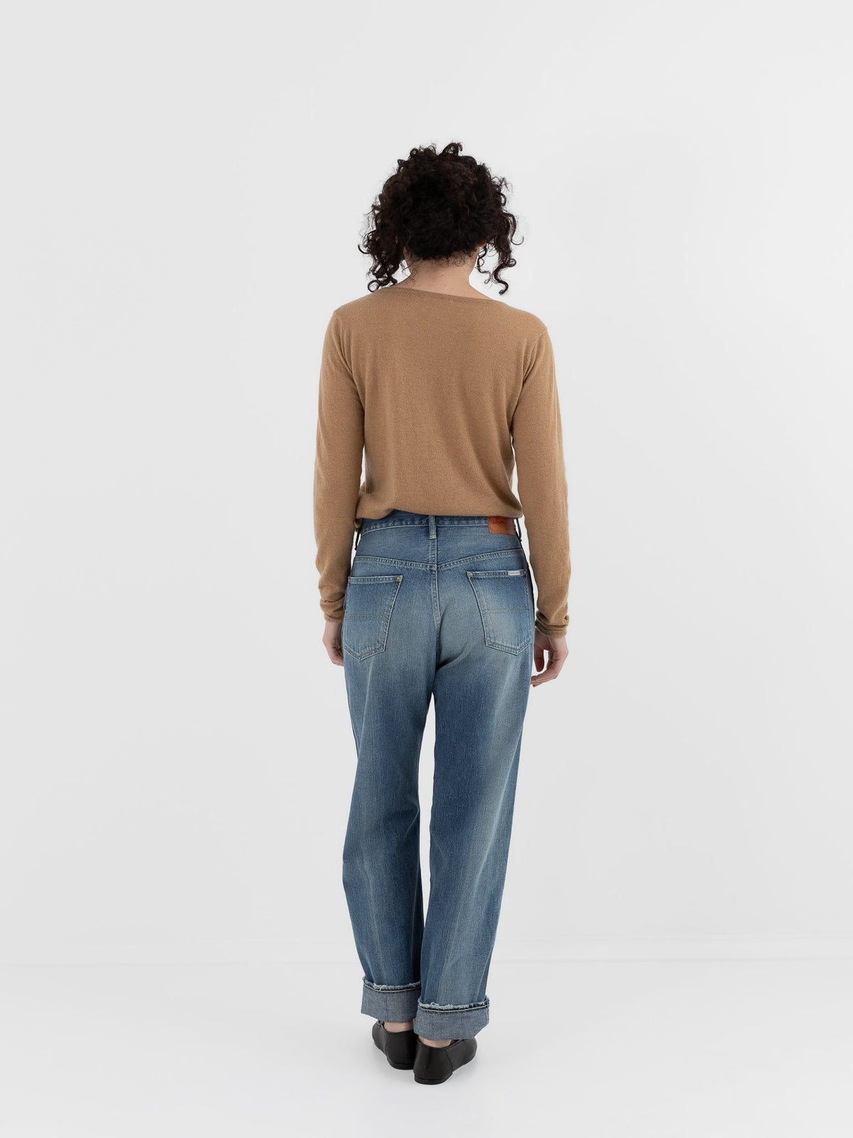Chimala Denim Straight Cut in Work Light Blue Wash - CHIMALA at Worthwhile - shop PANT