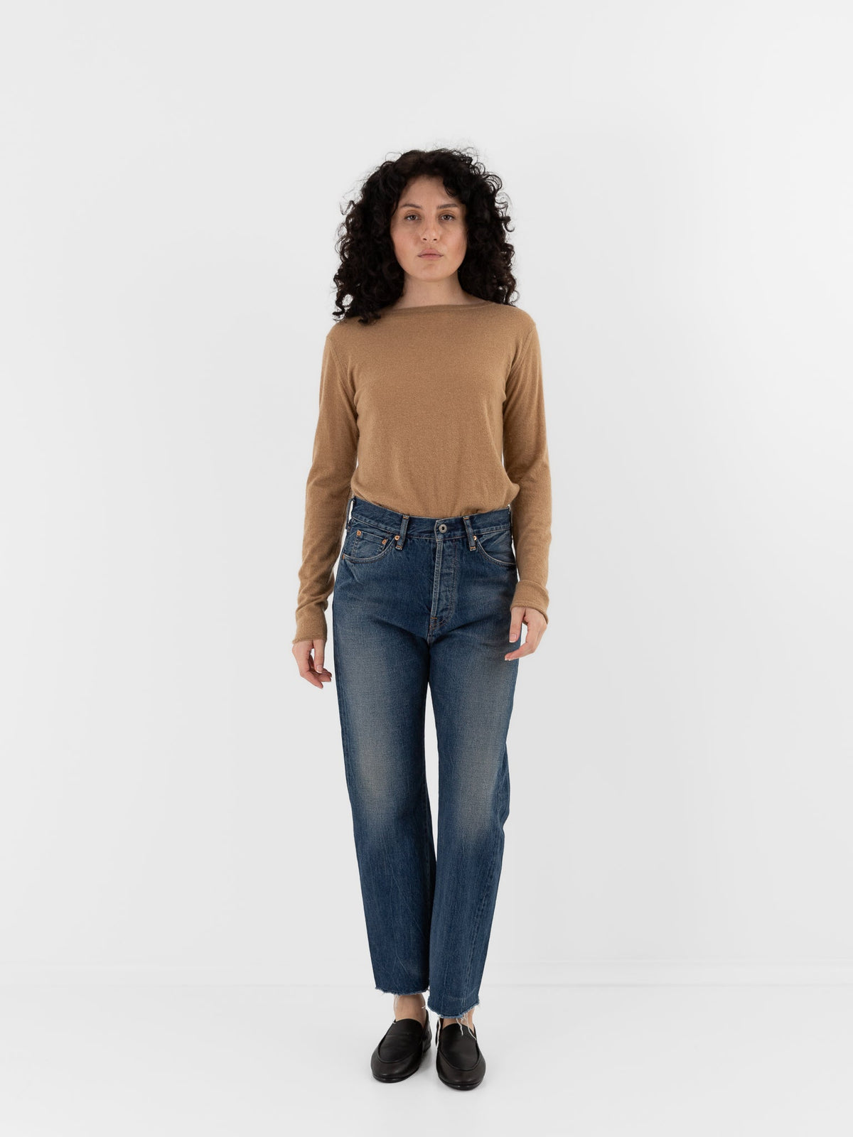 Chimala Selvedge Ankle Cut in Dark Vintage - CHIMALA at Worthwhile - shop PANT