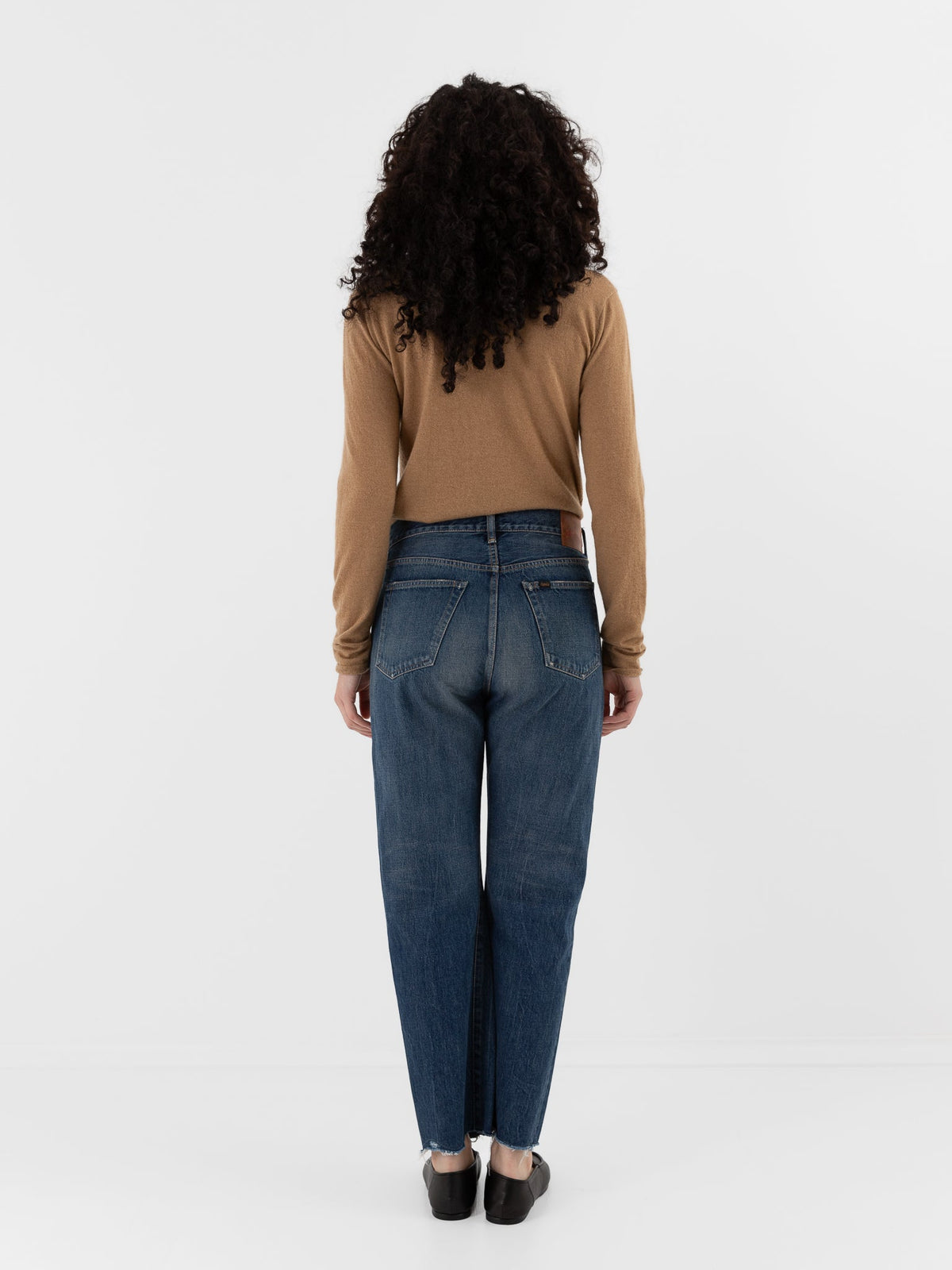 Chimala Selvedge Ankle Cut in Dark Vintage - CHIMALA at Worthwhile - shop PANT