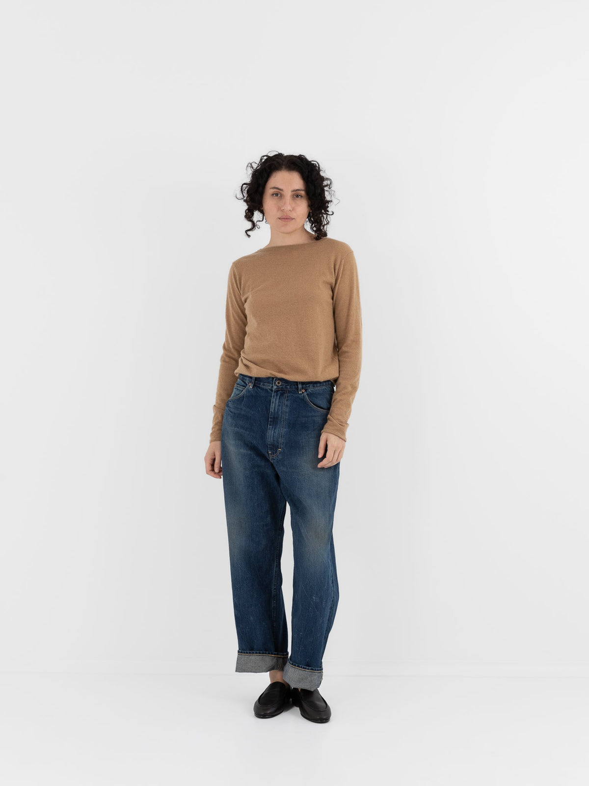 Chimala Selvedge Denim Ranch Pants in Dark Wash - CHIMALA at Worthwhile - shop PANT