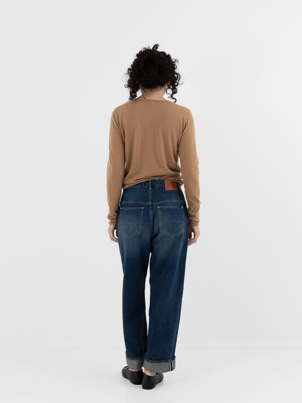 Chimala Selvedge Denim Ranch Pants in Dark Wash - CHIMALA at Worthwhile - shop PANT