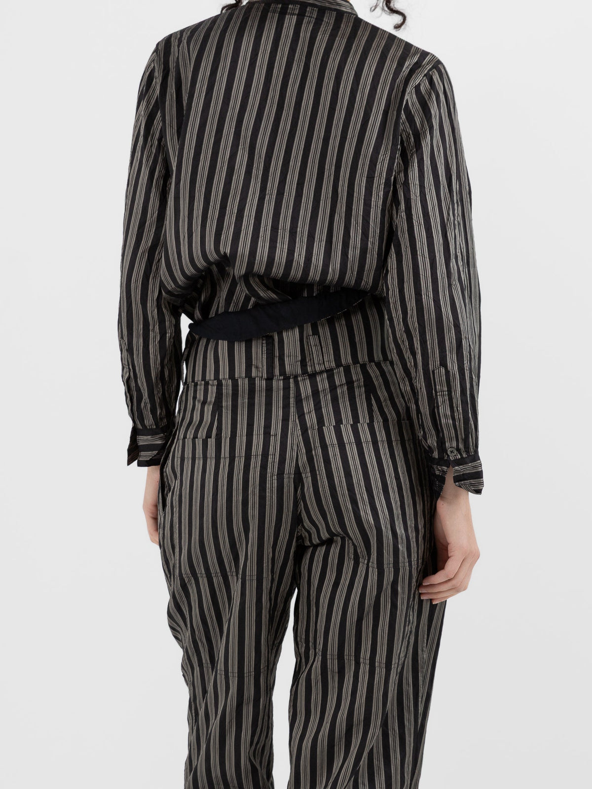 Christian Peau Pant in Black Stripe - CHRISTIAN PEAU at Worthwhile - shop PANT