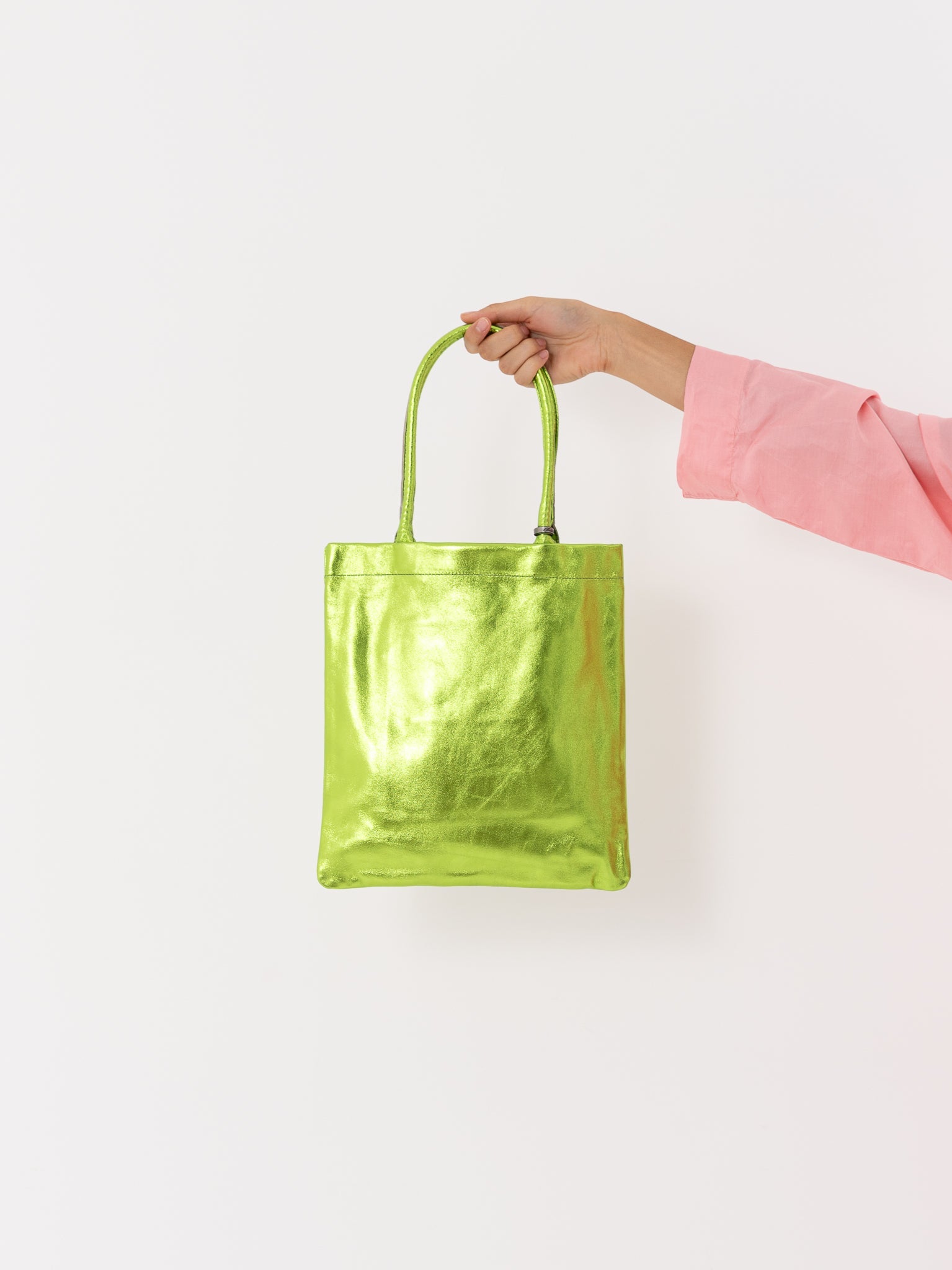 Christian Peau Small Tote, Green - CHRISTIAN PEAU at Worthwhile - shop BAG