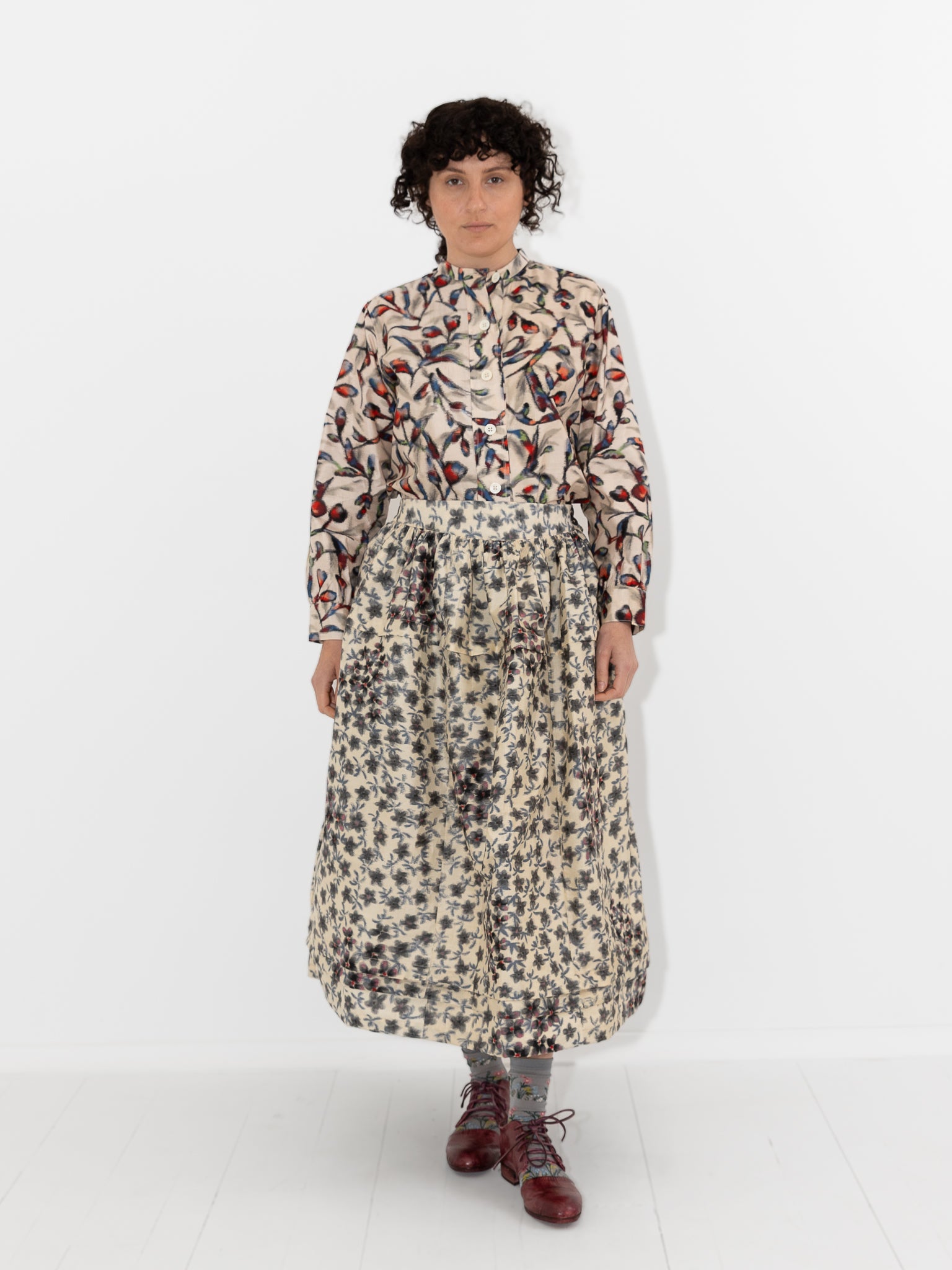Christian Peau Ikat Jacket in Flower - CHRISTIAN PEAU at Worthwhile - shop JACKET
