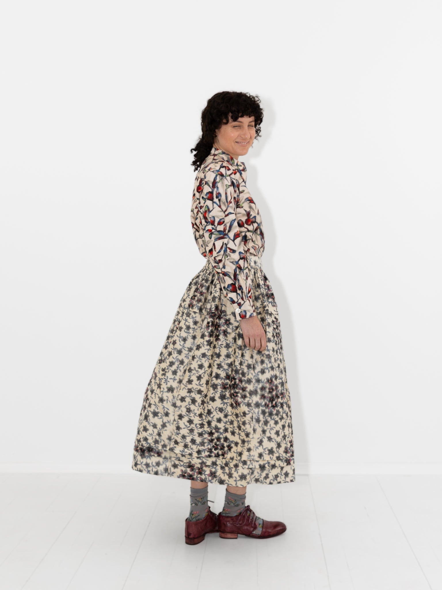 Christian Peau Ikat Jacket in Flower - CHRISTIAN PEAU at Worthwhile - shop JACKET