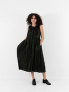 Christian Peau Fringe Dress in Kale - CHRISTIAN PEAU at Worthwhile - shop DRESS