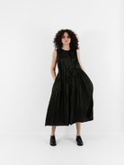Christian Peau Fringe Dress in Kale - CHRISTIAN PEAU at Worthwhile - shop DRESS