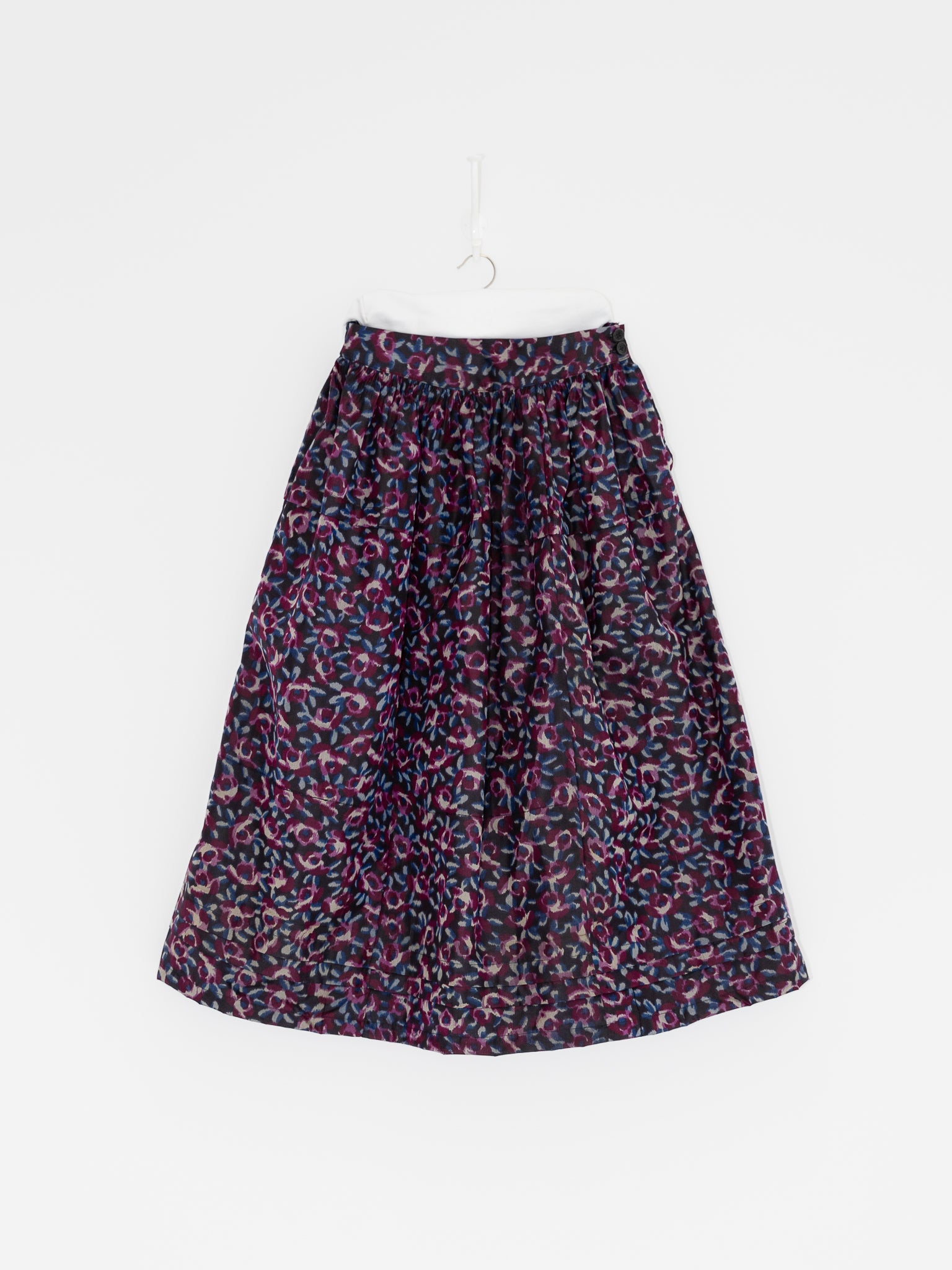 Christian Peau Ikat Skirt in Purple - CHRISTIAN PEAU at Worthwhile - shop SKIRT