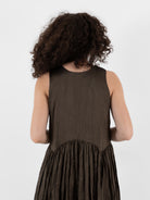 Christian Peau Dress in Moss - CHRISTIAN PEAU at Worthwhile - shop DRESS