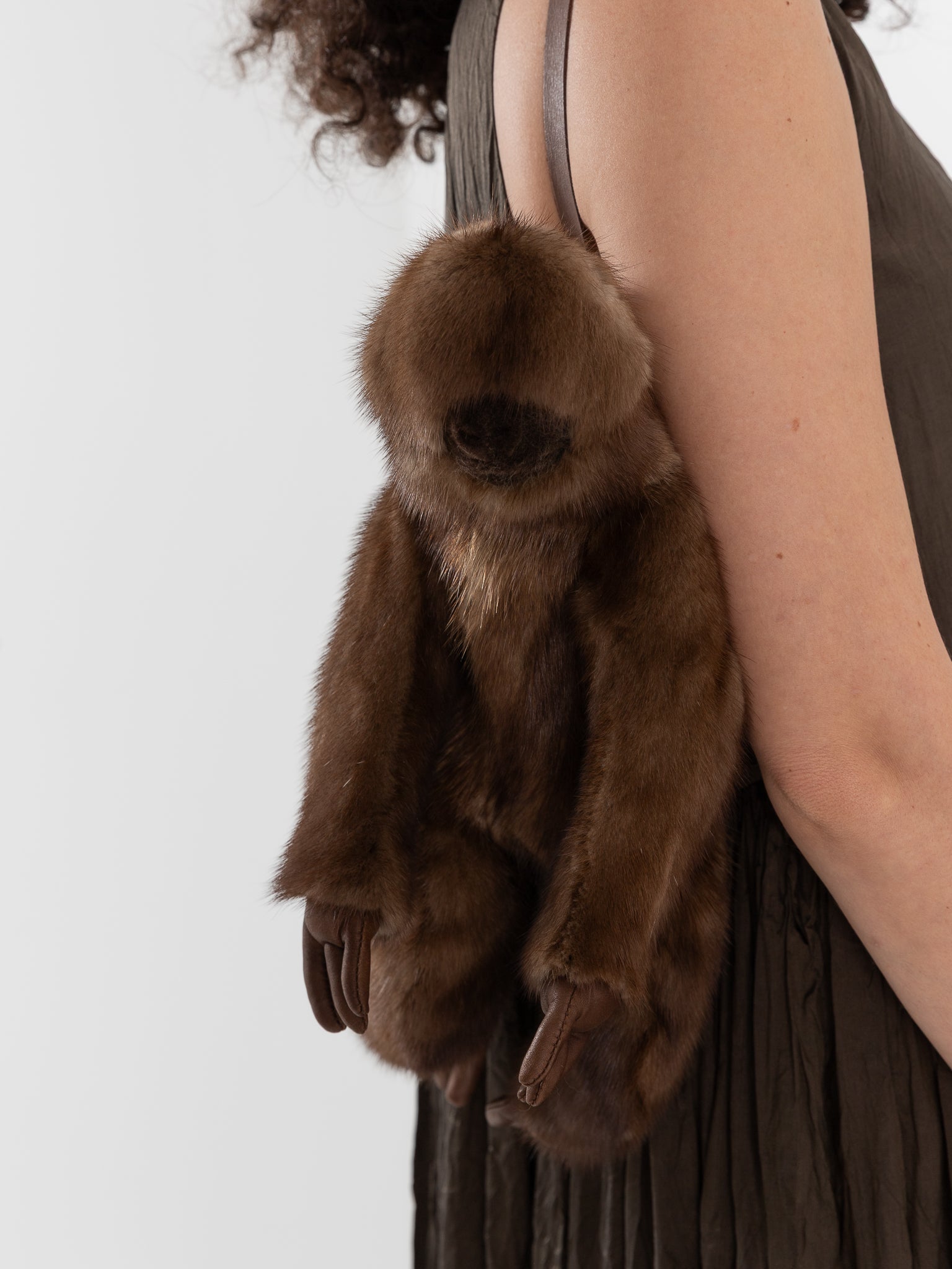 Christian Peau Orrorin Pouch in Tan - CHRISTIAN PEAU at Worthwhile - shop BAG