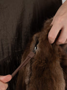 Christian Peau Orrorin Pouch in Tan - CHRISTIAN PEAU at Worthwhile - shop BAG