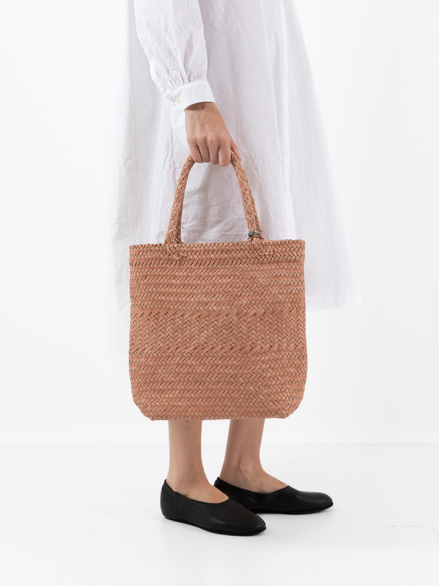 Christian Peau Small Mesh Bag in Natural - CHRISTIAN PEAU at Worthwhile - shop BAG