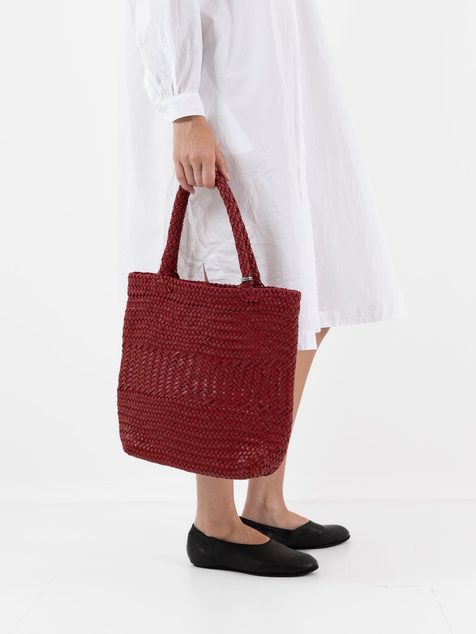 Christian Peau Small Mesh Bag in Red - CHRISTIAN PEAU at Worthwhile - shop BAG