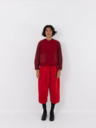 Cocoon Cocoon Patchwork Vest in Red/Rust - COCOON COCOON at Worthwhile - shop VEST