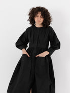Cocoon Cocoon Curve Sleeve Dress in Black - COCOON COCOON at Worthwhile - shop DRESS