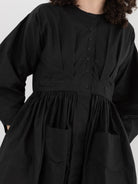Cocoon Cocoon Curve Sleeve Dress in Black - COCOON COCOON at Worthwhile - shop DRESS