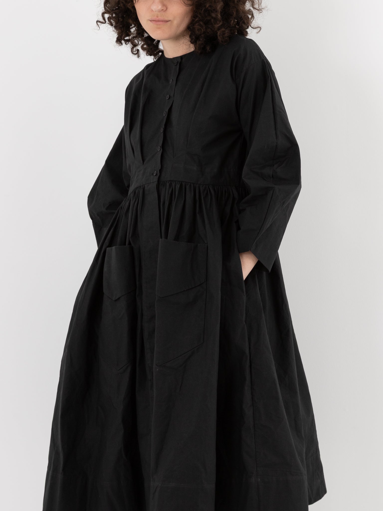 Cocoon Cocoon Curve Sleeve Dress in Black - COCOON COCOON at Worthwhile - shop DRESS