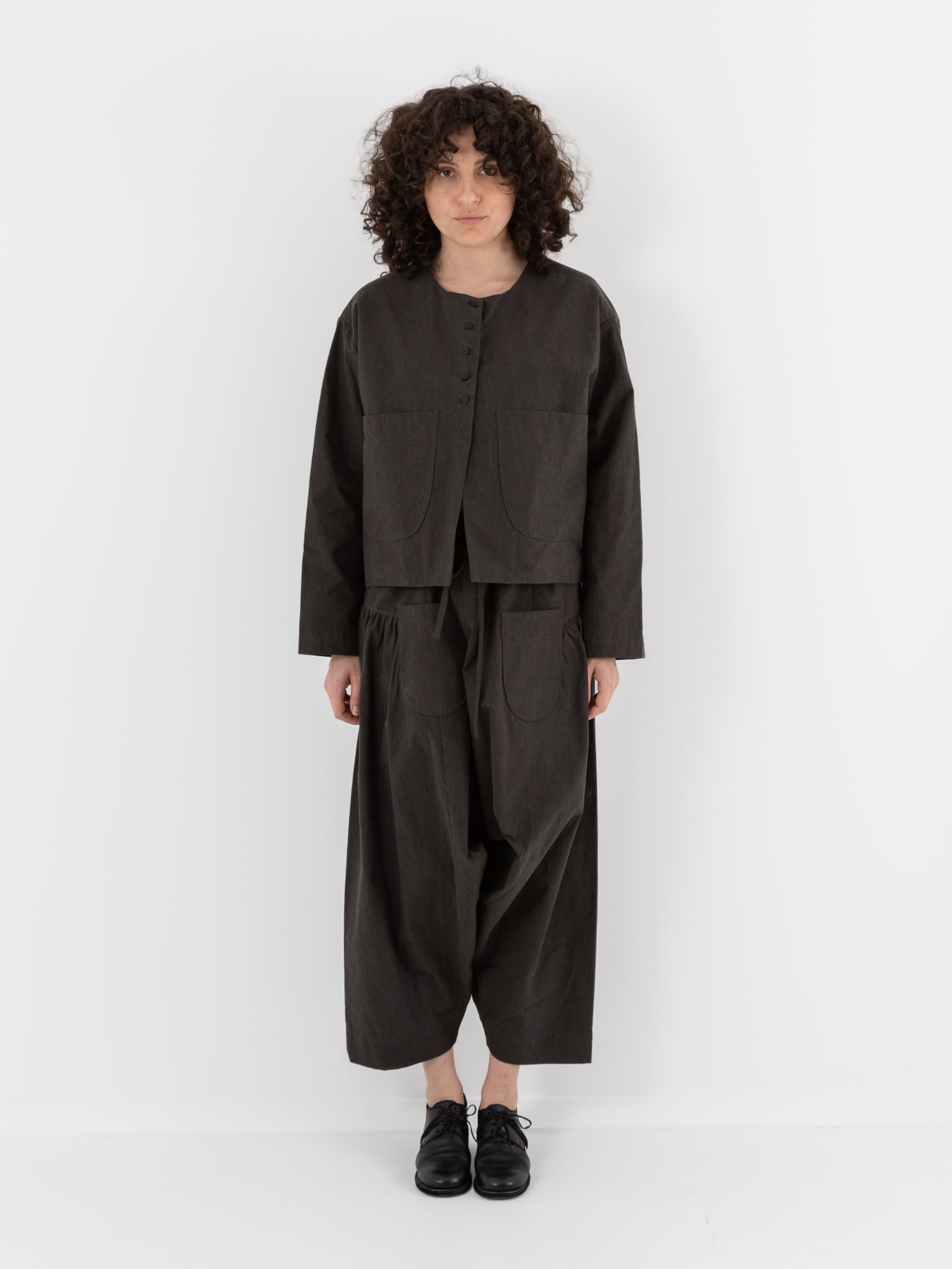 Cocoon Cocoon Studio Jacket in Moss Grey - COCOON COCOON at Worthwhile - shop JACKET