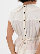 Cocoon Cocoon Swiss Dot Shirt in White - COCOON COCOON at Worthwhile - shop TOP