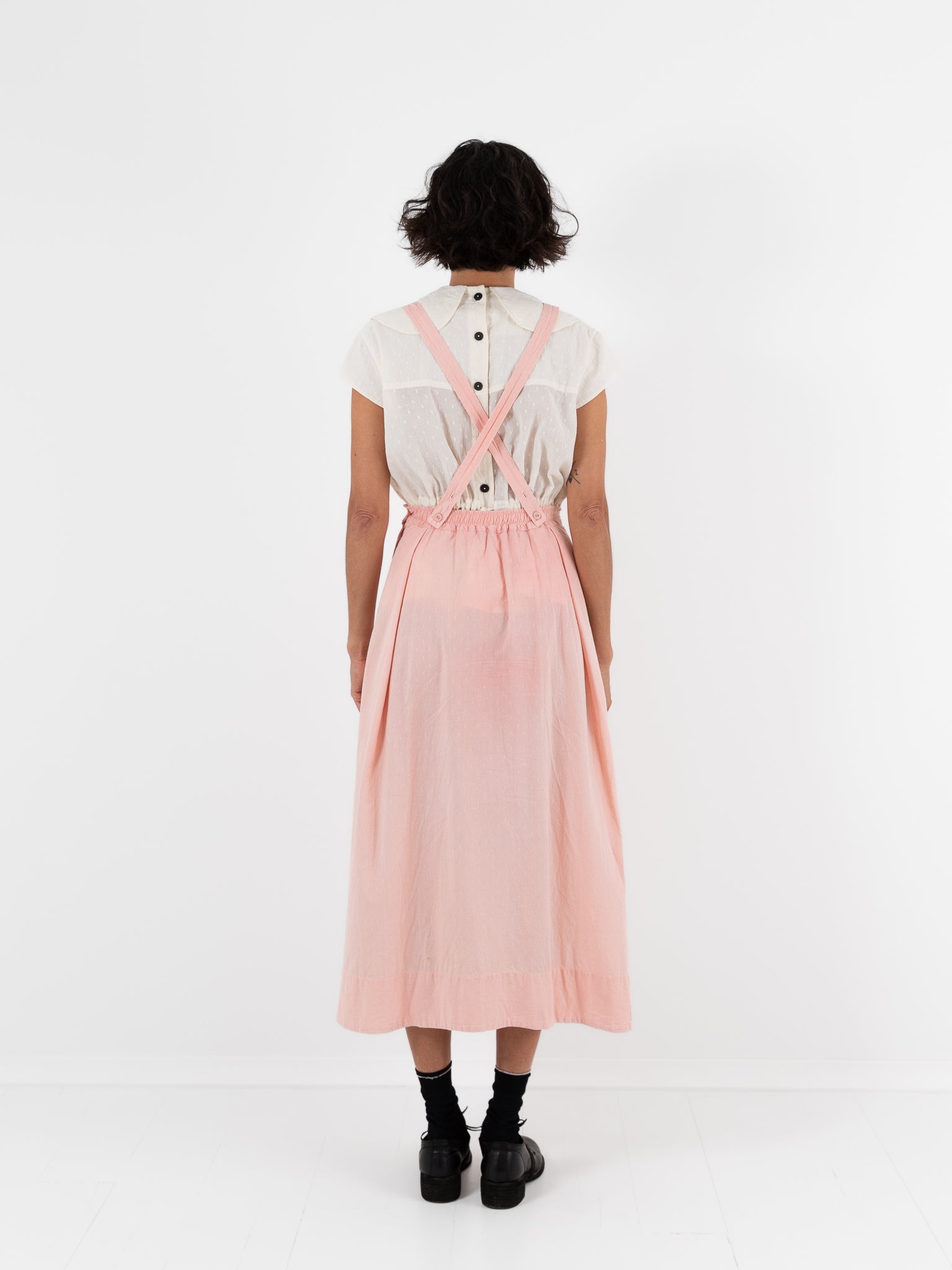 Cocoon Cocoon Swiss Dot Skirt in Pink - COCOON COCOON at Worthwhile - shop SKIRT