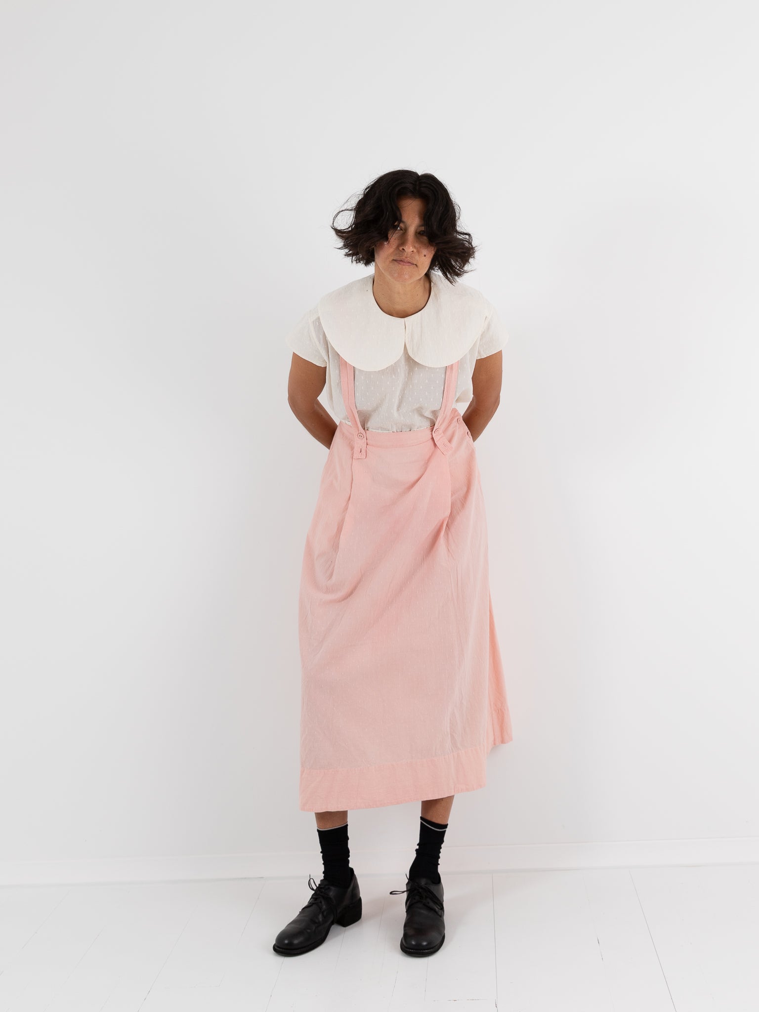 Cocoon Cocoon Swiss Dot Skirt in Pink - COCOON COCOON at Worthwhile - shop SKIRT