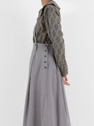 Cocoon Cocoon Swiss Dot Skirt in Grey - COCOON COCOON at Worthwhile - shop SKIRT