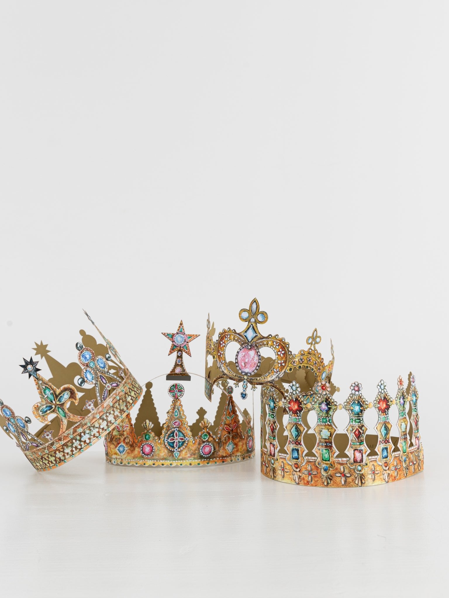 Crown Jewels Pop Out Crowns - SHOP FLOOR PROJECT at Worthwhile - shop ORNAMENT