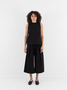 Der Antagonist Shirt in Black - DER ANTAGONIST at Worthwhile - shop TOP