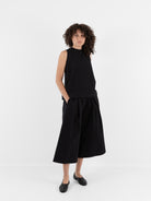 Der Antagonist Shirt in Black - DER ANTAGONIST at Worthwhile - shop TOP