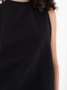 Der Antagonist Shirt in Black - DER ANTAGONIST at Worthwhile - shop TOP